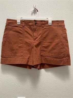 Rust Utility Cotton Women’s Work Shorts